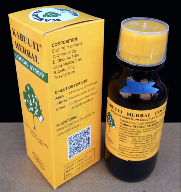 KABUUTI HERBAL COUGH SYRUP - Bottle.. - Image 2